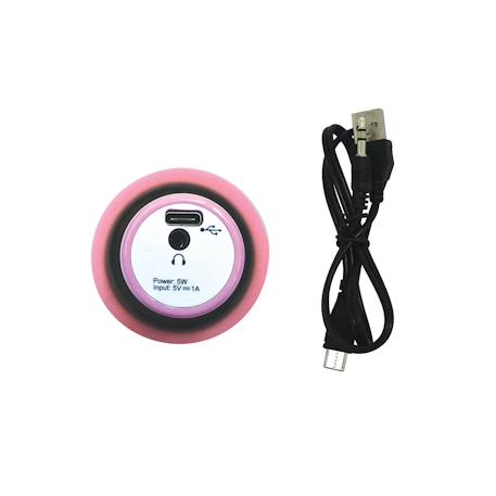 Karaoke microphone bluetooth/sans fil barbie avec effets sonores et lumineux ROSE 5 - vertbaudet enfant 