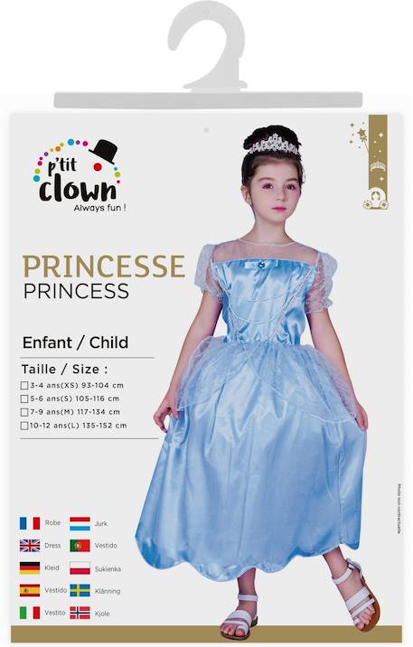 Déguisement enfant fille princesse robe Bleu 2 - vertbaudet enfant 