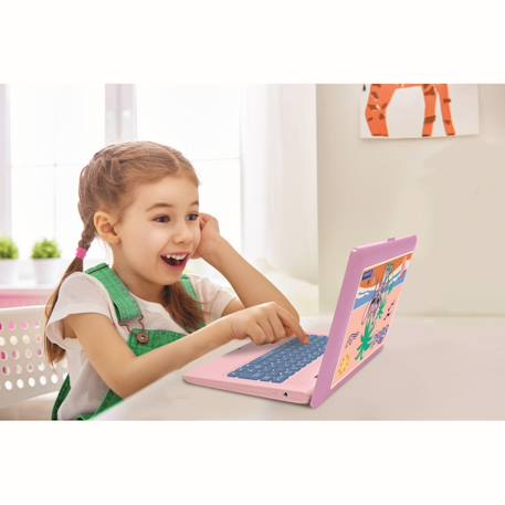 Ordinateur portable éducatif bilingue disney stitch (fr/en) ROSE 5 - vertbaudet enfant 