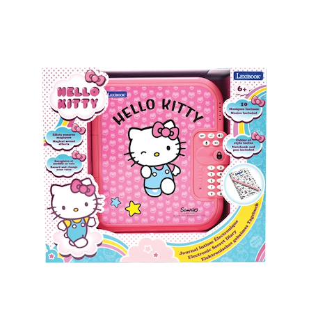 Journal intime électronique avec coffre-fort hello kitty ROSE 3 - vertbaudet enfant 