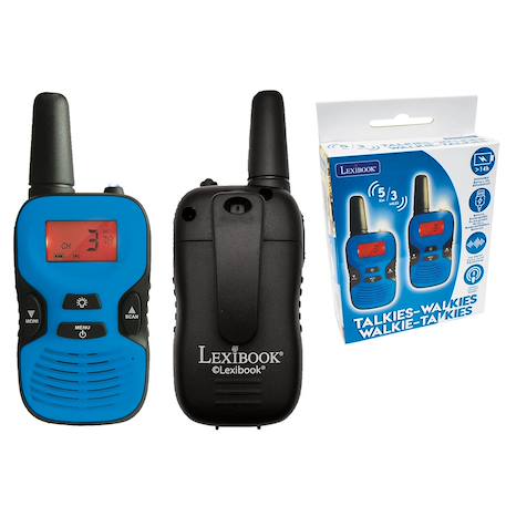 Talkie-walkies digitaux rechargeables portée 5km, 8 canaux BLEU 4 - vertbaudet enfant 