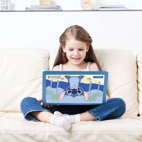 Ordinateur éducatif bilingue avec 164 activités au design stitch (en/fr) BLEU 6 - vertbaudet enfant 