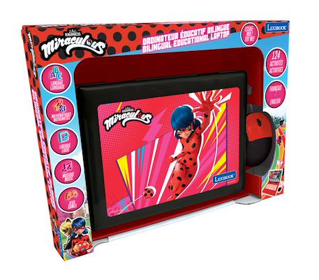 Ordinateur portable éducatif bilingue miraculous (fr/en) ROUGE 4 - vertbaudet enfant 