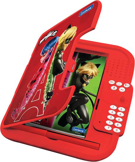 Journal intime électronique avec coffre-fort miraculous ROUGE 2 - vertbaudet enfant 