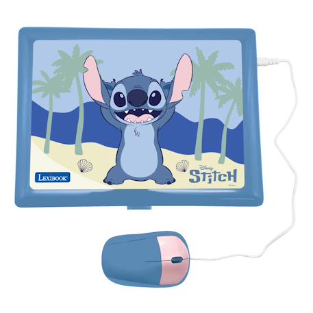 Ordinateur éducatif bilingue avec 164 activités au design stitch (en/fr) BLEU 2 - vertbaudet enfant 