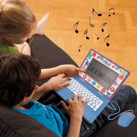 Ordinateur portable éducatif bilingue Stitch (en/fr) 170 activités , Jeux, Musique ROSE 5 - vertbaudet enfant 