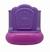 Réveil projecteur disney princesse raiponce en 3d ROSE 3 - vertbaudet enfant 