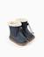 Bottines barefoot avec doublure en sherpa Bleu 2 - vertbaudet enfant 