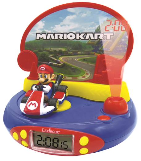 Réveil projecteur nintendo mario kart en 3d BLEU 3 - vertbaudet enfant 