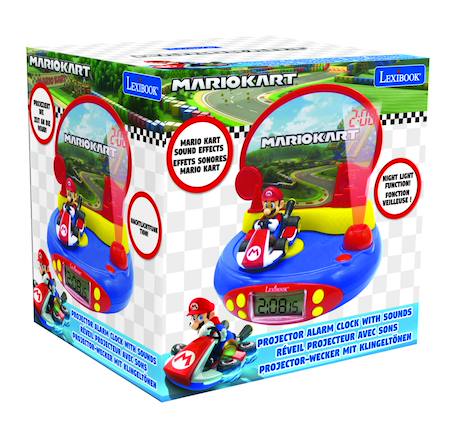 Réveil projecteur nintendo mario kart en 3d BLEU 6 - vertbaudet enfant 