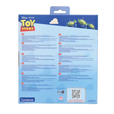 Casque 2 en 1 toy story bluetooth et filaire avec limitation de son VERT 3 - vertbaudet enfant 