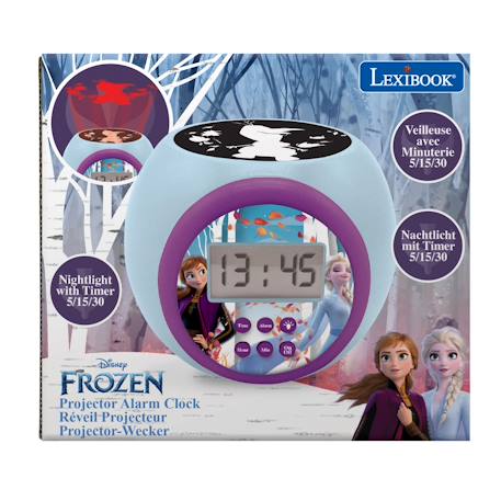 Réveil projecteur reine des neiges BLEU 5 - vertbaudet enfant 