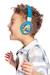 Casque 2 en 1 schtroumpfs bluetooth et filaire avec limitation de son BLEU 6 - vertbaudet enfant 