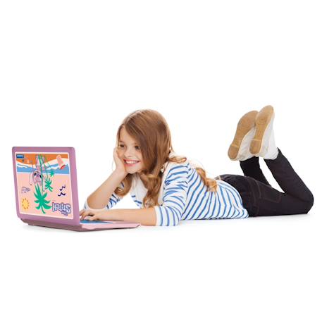 Ordinateur portable éducatif bilingue disney stitch (fr/en) ROSE 6 - vertbaudet enfant 
