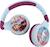 Casque 2 en 1 la reine des neiges bluetooth et filaire avec limitation de son BLEU 1 - vertbaudet enfant 