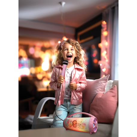 Enceinte bluetooth lumineuse avec micro gabby et la maison magique ROSE 4 - vertbaudet enfant 