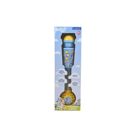 Microphone bluey avec tube lumineux, enceinte (entrée auxiliaire), mélodies et effets sonores BLEU 5 - vertbaudet enfant 