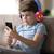 Casque stéréo filaire pliable avec limitation de volume d'écoute spiderman ROUGE 6 - vertbaudet enfant 