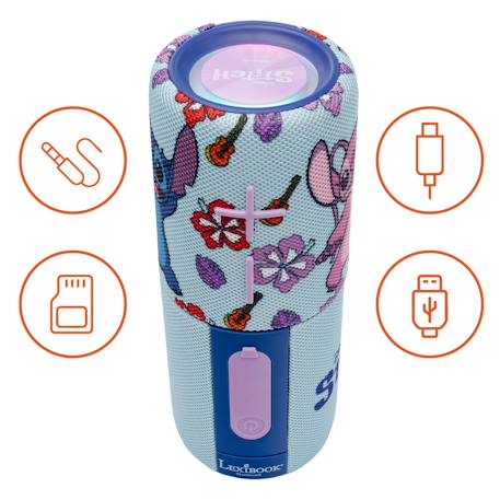Enceinte bluetooth® portable 2-en-1 stitch BLEU 2 - vertbaudet enfant 