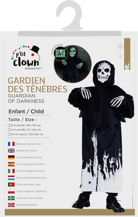 Déguisement enfant squelette phosphorescent Noir 2 - vertbaudet enfant 