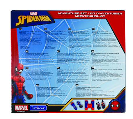 Kit d’aventurier complet Spiderman, Talkies-Walkies 120m, Lampe-Torche, Boussole et Jumelles BLEU 5 - vertbaudet enfant 