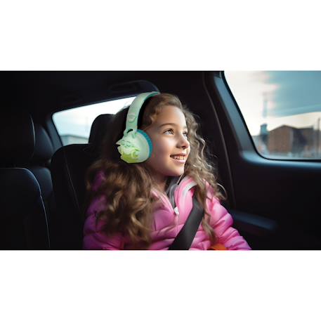 Casque lumineux pliable bluetooth® et filaire avec un design 3d de l’univers star wars avec limitation du volume BLEU 6 - vertbaudet enfant 