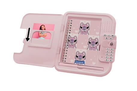 Journal intime électronique avec coffre-fort Angel - carnet inclus, interactif, effets sonores ROSE 6 - vertbaudet enfant 