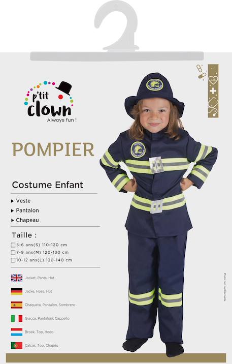 Déguisement enfant pompier Bleu+Rouge 2 - vertbaudet enfant 