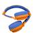Casque lumineux pliable bluetooth et filaire naruto avec limitation du volume ORANGE 2 - vertbaudet enfant 