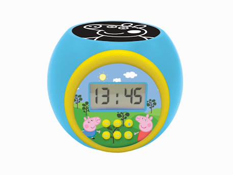 Réveil projecteur peppa pig BLEU 1 - vertbaudet enfant 