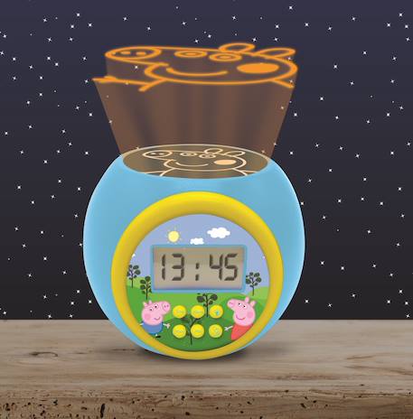 Réveil projecteur peppa pig BLEU 4 - vertbaudet enfant 