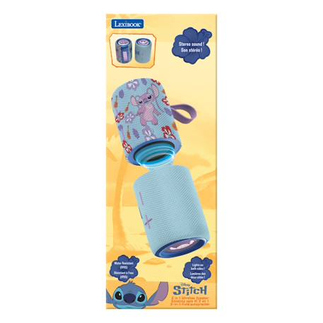 Enceinte bluetooth® portable 2-en-1 stitch BLEU 5 - vertbaudet enfant 