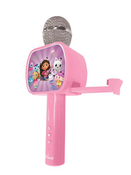 Micro karaoké sans fil gabby avec enceinte bluetooth ROSE 6 - vertbaudet enfant 