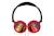 Casque stéréo filaire pliable avec limitation de volume d'écoute disney cars ROUGE 1 - vertbaudet enfant 