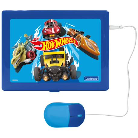 Ordinateur portable éducatif bilingue hot wheels (fr/en) BLEU 2 - vertbaudet enfant 