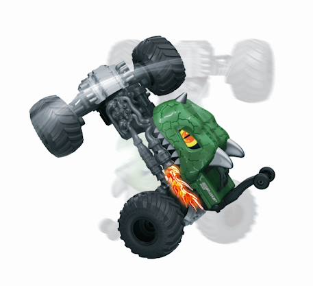 Crosslander dino, cabrage rotatif Vert 2 - vertbaudet enfant 