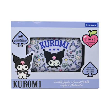 Enceinte bluetooth portable kuromi Violet 2 - vertbaudet enfant 