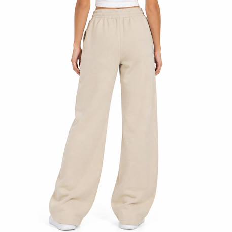 Pantalon de jogging fille fleece Beige+Rose 3 - vertbaudet enfant 