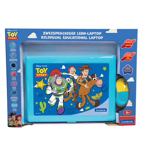 Ordinateur éducatif bilingue toy story avec 164 activités (en/de) BLEU 5 - vertbaudet enfant 
