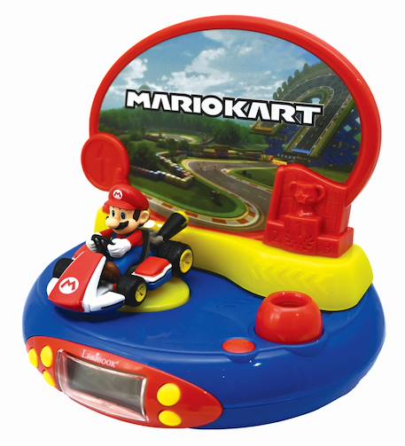 Réveil projecteur nintendo mario kart en 3d BLEU 1 - vertbaudet enfant 