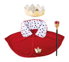 Set de déguisement enfant roi avec couronne - vertbaudet enfant