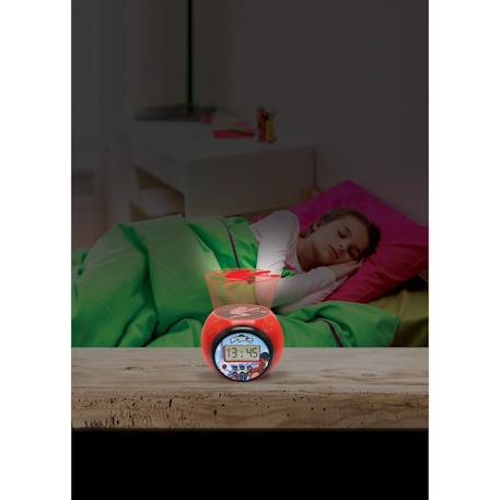 Réveil projecteur miraculous ROUGE 6 - vertbaudet enfant 