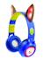 Casque lumineux pliable bluetooth et filaire chase de la pat' patroulle avec limitation du volume BLEU 1 - vertbaudet enfant 
