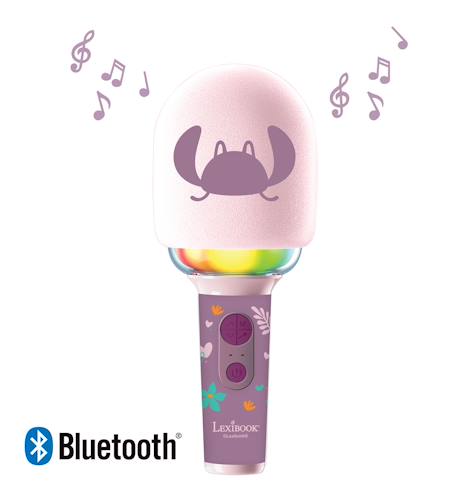 Karaoke microphone angel - microphone avec effets sonores et lumineux ROSE 1 - vertbaudet enfant 