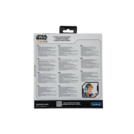 Casque stéréo filaire pliable avec limitation de volume d'écoute star wars VERT 3 - vertbaudet enfant 
