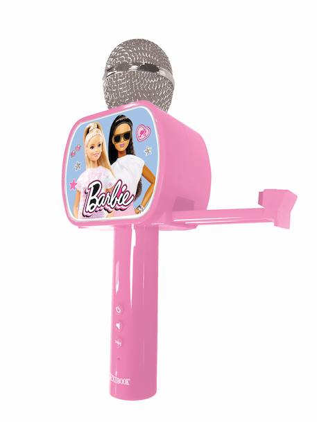 Micro karaoké sans fil barbie avec enceinte bluetooth ROSE 2 - vertbaudet enfant 