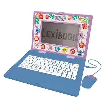 Ordinateur portable éducatif bilingue Stitch (en/fr) 170 activités , Jeux, Musique ROSE 2 - vertbaudet enfant 