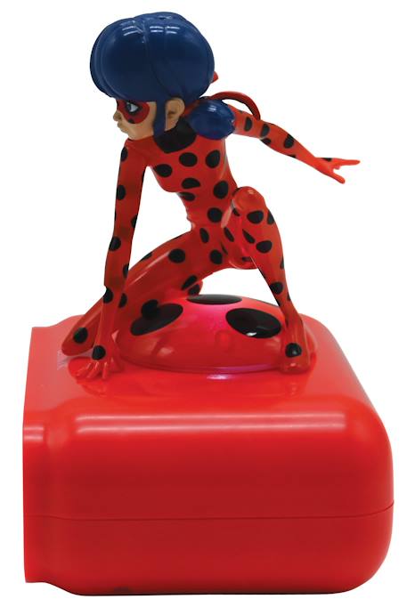 Radio réveil personnage lumineux miraculous ROUGE 6 - vertbaudet enfant 