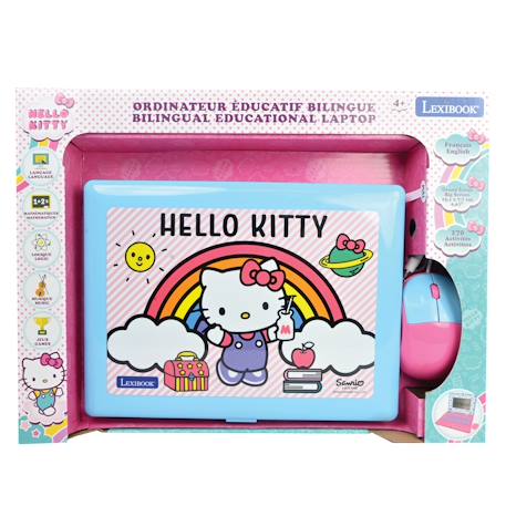 Ordinateur portable éducatif bilingue écran 6.7' hello kitty (fr/en) BLEU 3 - vertbaudet enfant 