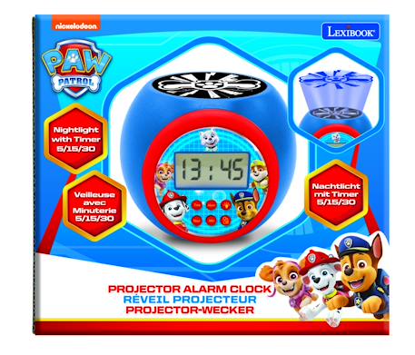 Réveil projecteur pat patrouille BLEU 6 - vertbaudet enfant 